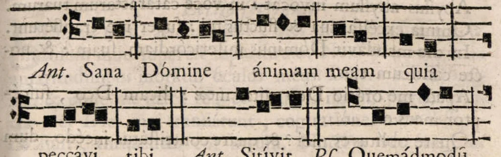 An illustration from Manuale rituum ecclesiasticorum ad usum ecclesiae et dioecesis Bajocensis. Authoritate reverendissimi in Christo Patris, ac DD. Francisci de Nesmond, episcopi Bajocensis, recognitum., 1687, leaf 234