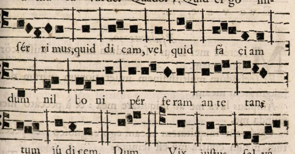 An illustration from Manuale rituum ecclesiasticorum ad usum ecclesiae et dioecesis Bajocensis. Authoritate reverendissimi in Christo Patris, ac DD. Francisci de Nesmond, episcopi Bajocensis, recognitum., 1687, leaf 240