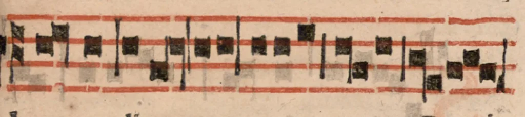 An illustration from Ordo officii divini in solemnitate S. Genovefae. Quando sacrae ejus reliquiae in processione generali deferuntur., 1652, leaf 52