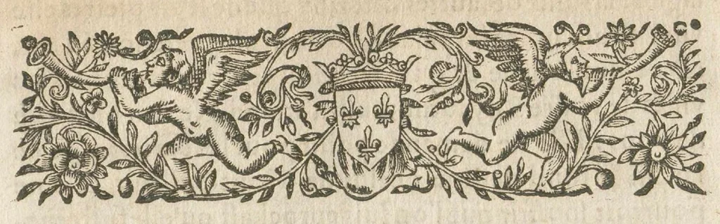 An illustration from Au Roy., 1601, leaf 6