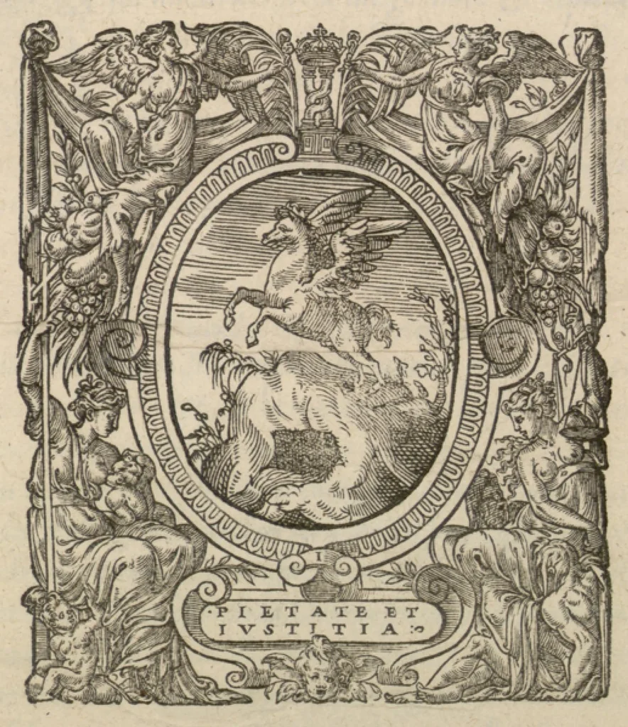 An illustration from Traicte de musique. Contenant une theorique succinte pour methodiquement pratiquer la composition., 1602, leaf 4