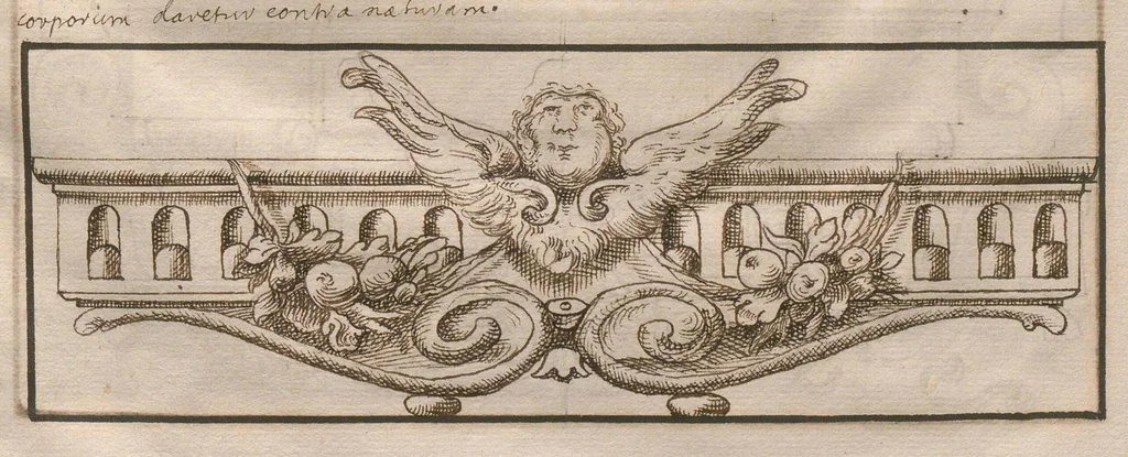 An illustration from « De sphaera et definitione sphaerae » : traité de géométrie et d'astronomie., 1601, leaf 16