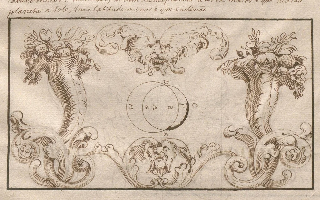 An illustration from « De sphaera et definitione sphaerae » : traité de géométrie et d'astronomie., 1601, leaf 54