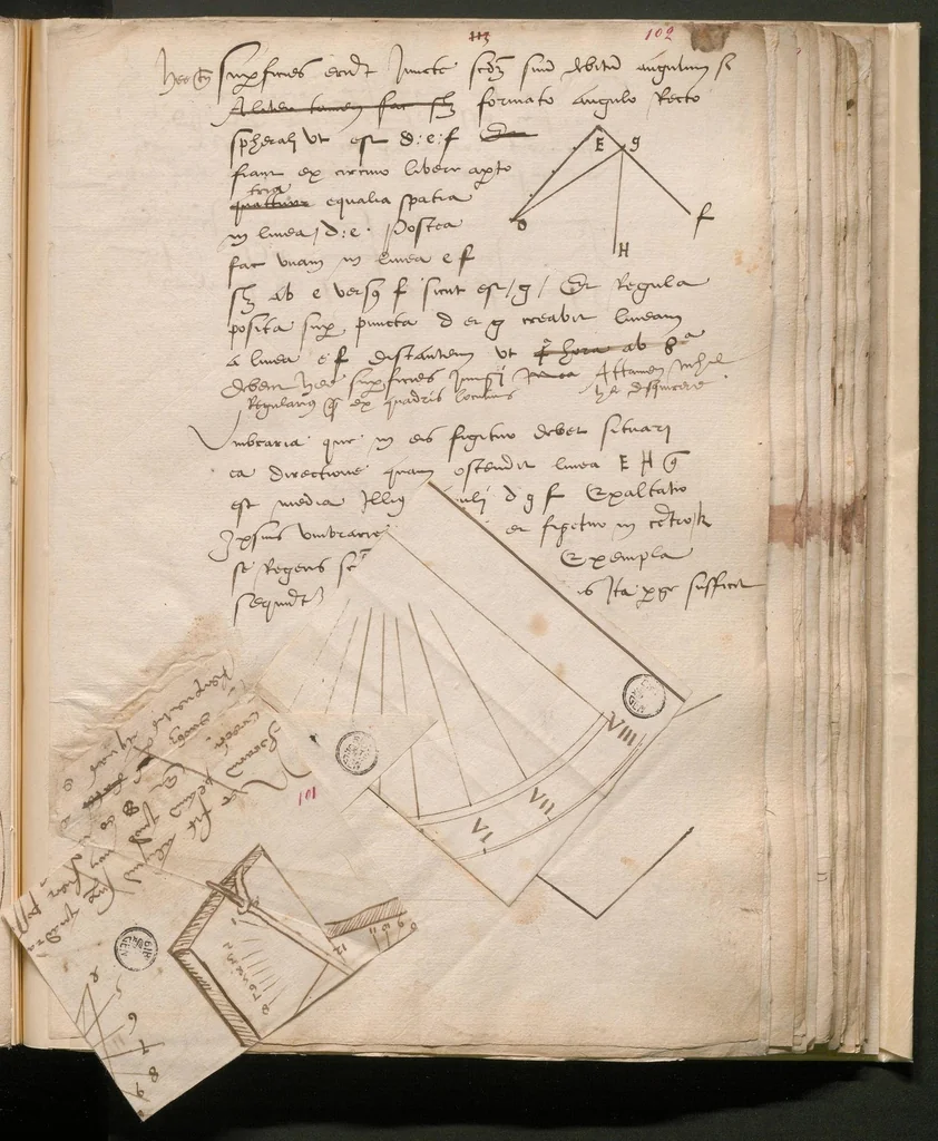 An illustration from Diverses notes astronomiques., 1501, leaf 232