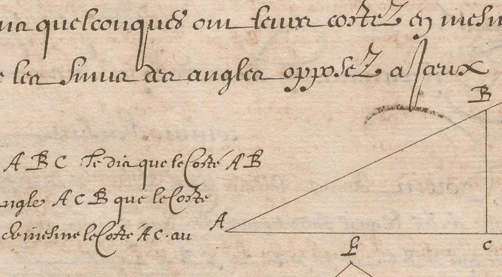An illustration from « Traicté universel de la Sphère materielle ou instrumentale »., 1601, leaf 121