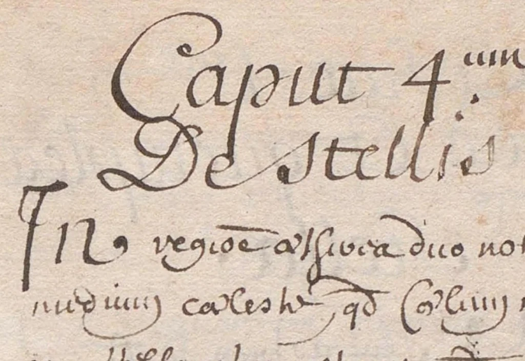 An illustration from « Tractatus de sphaera caelesti »., 1601, leaf 68