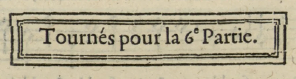 An illustration from Livre de melanges de C. le Jeune. Tenor, 1585, leaf 70