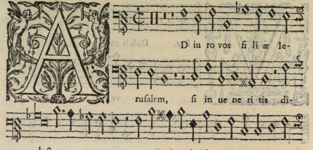 An illustration from Livre de melanges de C. le Jeune. Sexta pars, 1585, leaf 37