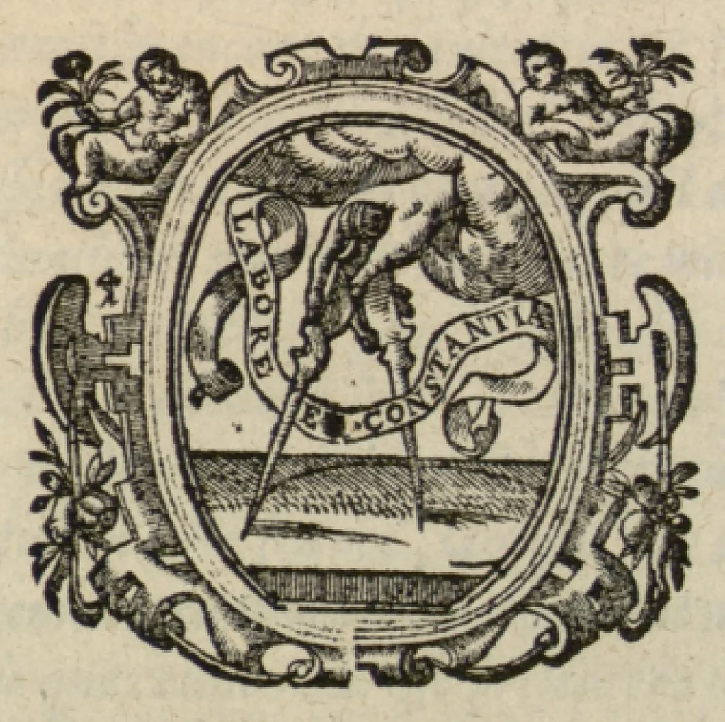 An illustration from Livre de melanges de C. le Jeune. Sexta pars, 1585, leaf 4