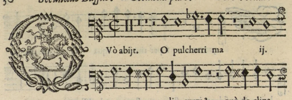 An illustration from Livre de melanges de C. le Jeune. Sexta pars, 1585, leaf 41