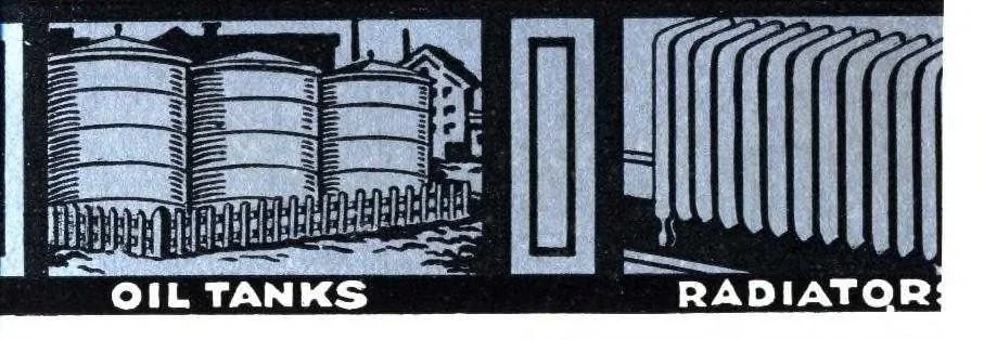An illustration from Baer's aluminum paste paint made with Bakelite finish., 1925, leaf 2