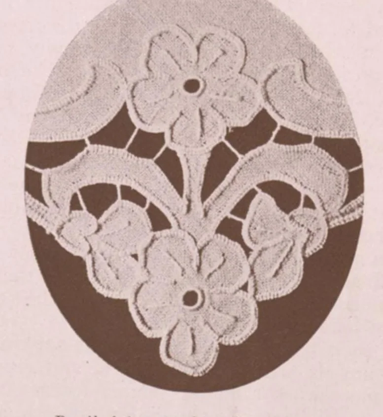 An illustration from Barbour's linen thread for needlework and crocheting., 1926, leaf 2
