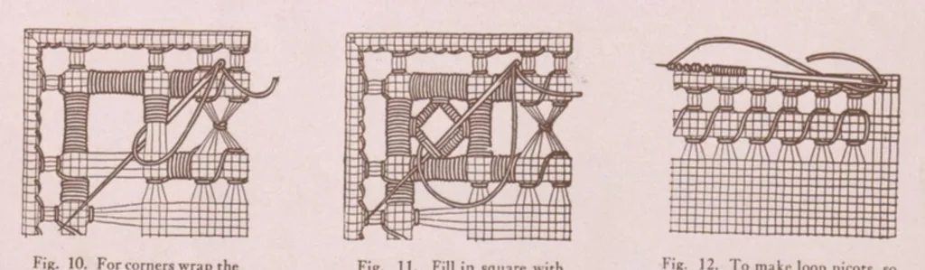 An illustration from Barbour's linen thread for needlework and crocheting., 1926, leaf 6