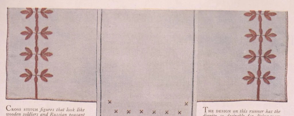 An illustration from Barbour's linen thread for needlework and crocheting., 1926, leaf 8