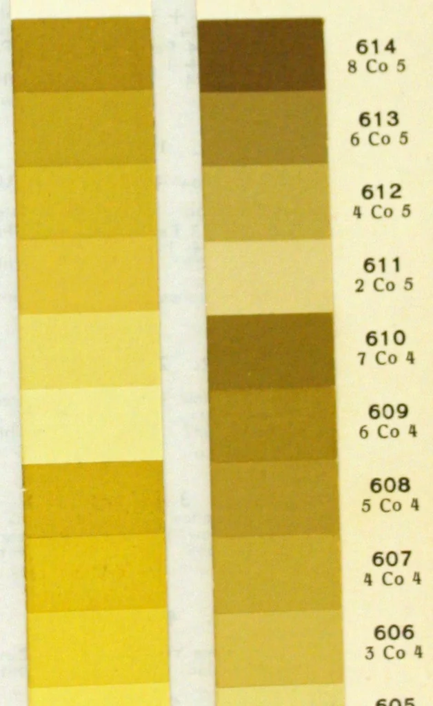 An illustration from Baumann's color guides., 1920, leaf 88