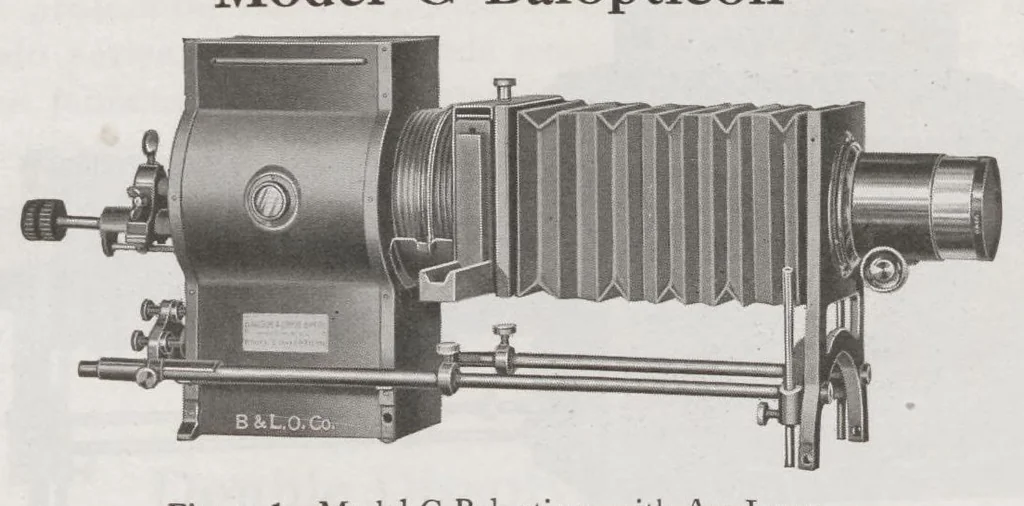 An illustration from Bausch & Lomb Optical Co. Projection Apparatus, 1917, leaf 30