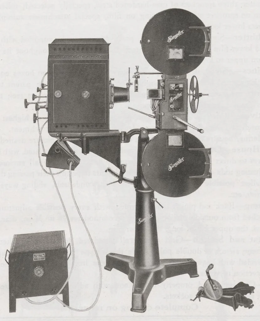 An illustration from Bausch & Lomb Optical Co. Projection Apparatus, 1917, leaf 97