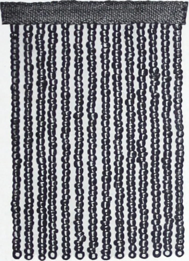 An illustration from Beaded fringe / by A.L. Crawford., 1907, leaf 6