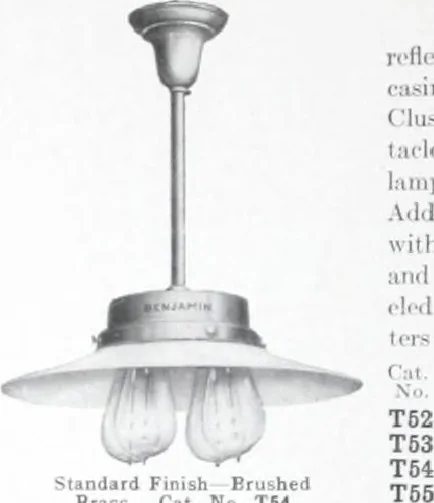 An illustration from Benjamin Electric Mfg. Co., manufacturers, wireless clusters and lighting specialties., 1912, leaf 29
