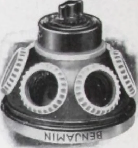An illustration from Benjamin Electric Mfg. Co., manufacturers, wireless clusters and lighting specialties., 1912, leaf 10