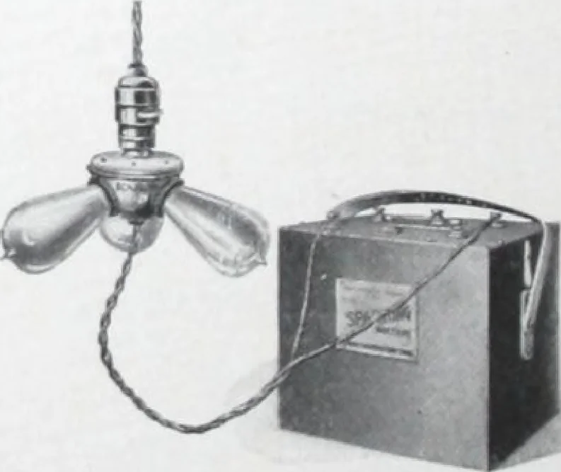 An illustration from Benjamin Electric Mfg. Co., manufacturers, wireless clusters and lighting specialties., 1912, leaf 13