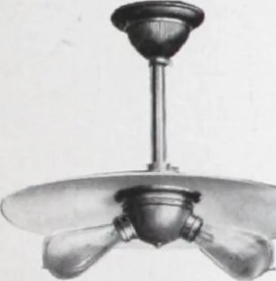 An illustration from Benjamin Electric Mfg. Co., manufacturers, wireless clusters and lighting specialties., 1912, leaf 16