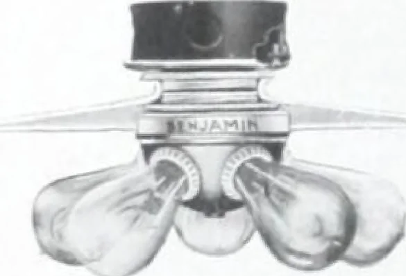 An illustration from Benjamin Electric Mfg. Co., manufacturers, wireless clusters and lighting specialties., 1912, leaf 17