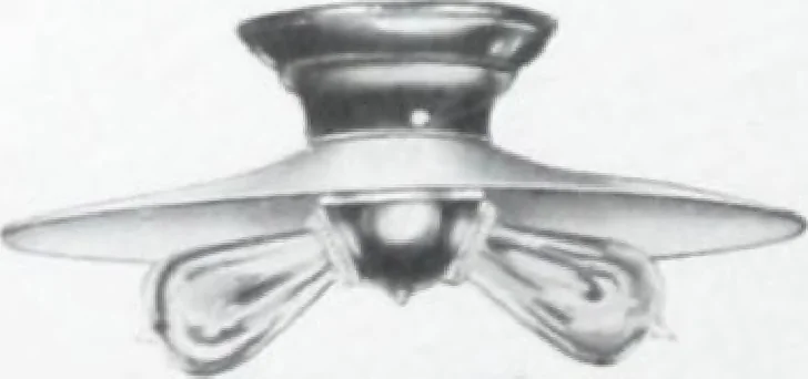 An illustration from Benjamin Electric Mfg. Co., manufacturers, wireless clusters and lighting specialties., 1912, leaf 17
