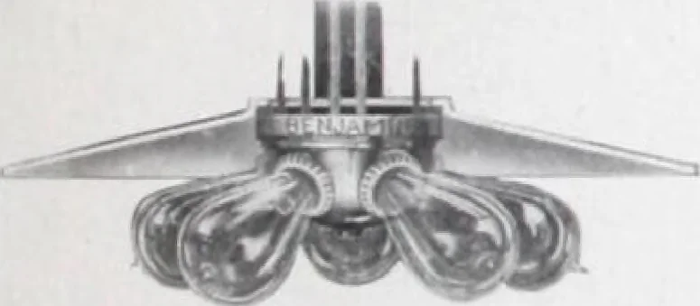 An illustration from Benjamin Electric Mfg. Co., manufacturers, wireless clusters and lighting specialties., 1912, leaf 18