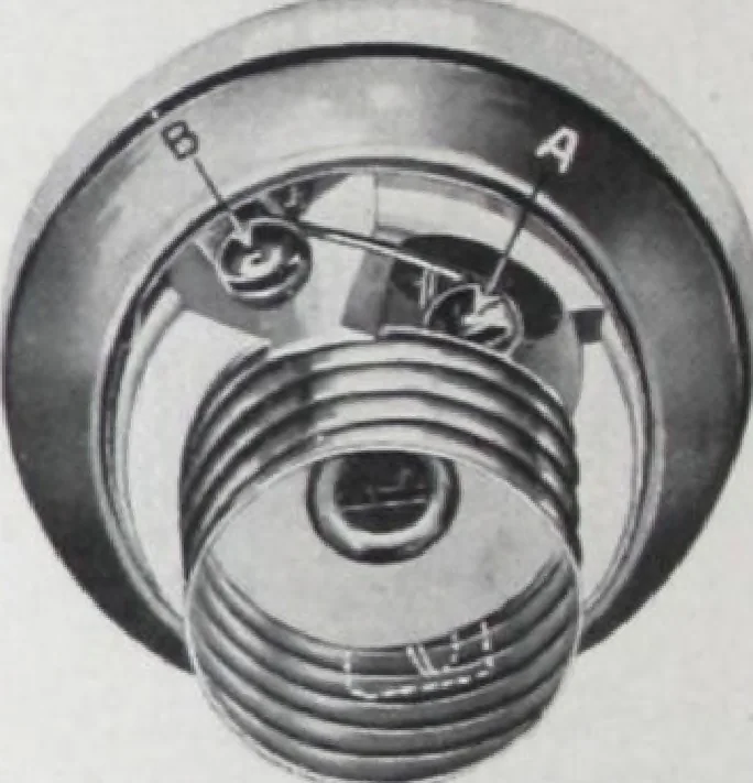 An illustration from Benjamin Electric Mfg. Co., manufacturers, wireless clusters and lighting specialties., 1912, leaf 19