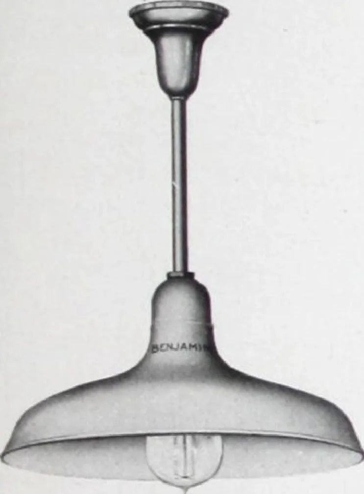 An illustration from Benjamin Electric Mfg. Co., manufacturers, wireless clusters and lighting specialties., 1912, leaf 22