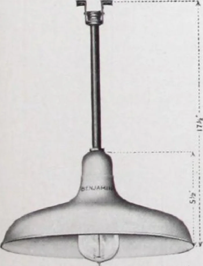 An illustration from Benjamin Electric Mfg. Co., manufacturers, wireless clusters and lighting specialties., 1912, leaf 22