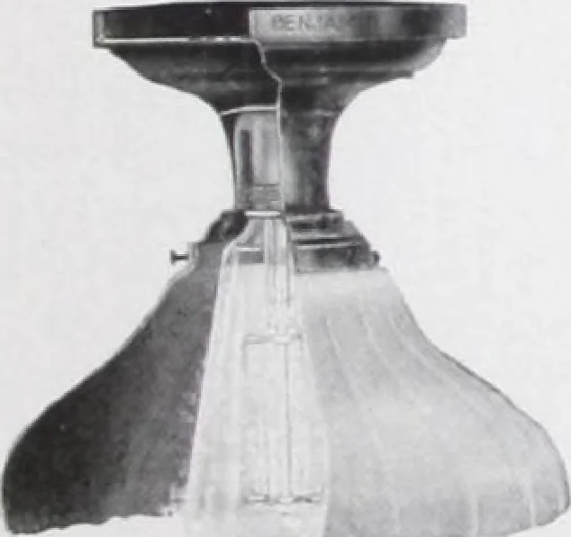 An illustration from Benjamin Electric Mfg. Co., manufacturers, wireless clusters and lighting specialties., 1912, leaf 26