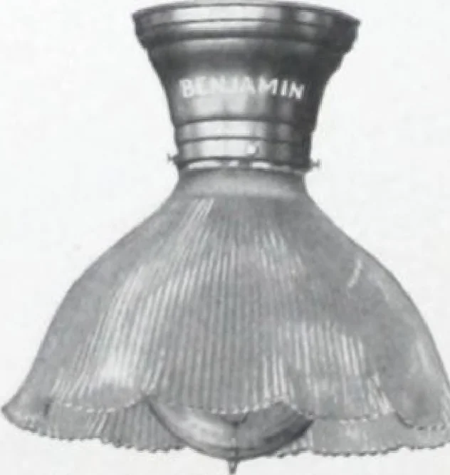An illustration from Benjamin Electric Mfg. Co., manufacturers, wireless clusters and lighting specialties., 1912, leaf 27