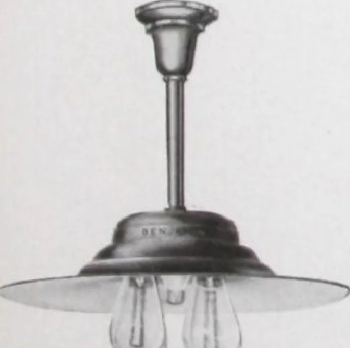 An illustration from Benjamin Electric Mfg. Co., manufacturers, wireless clusters and lighting specialties., 1912, leaf 30