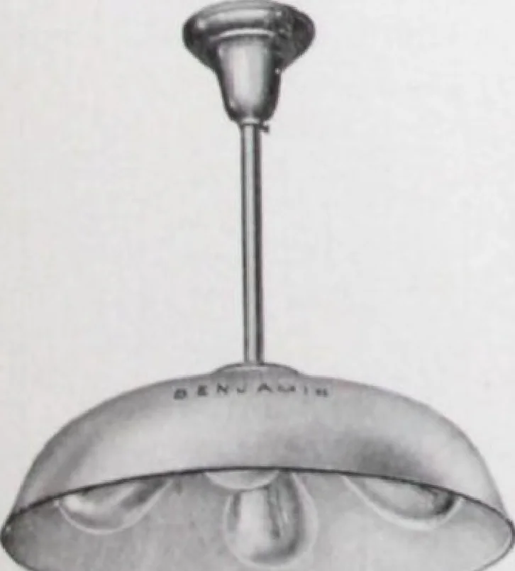 An illustration from Benjamin Electric Mfg. Co., manufacturers, wireless clusters and lighting specialties., 1912, leaf 32
