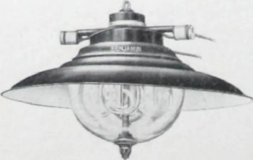 An illustration from Benjamin Electric Mfg. Co., manufacturers, wireless clusters and lighting specialties., 1912, leaf 35