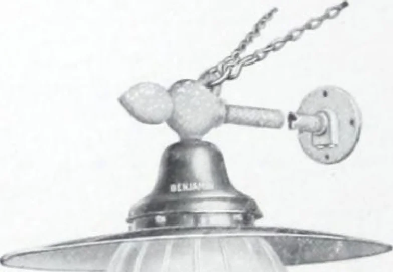 An illustration from Benjamin Electric Mfg. Co., manufacturers, wireless clusters and lighting specialties., 1912, leaf 37