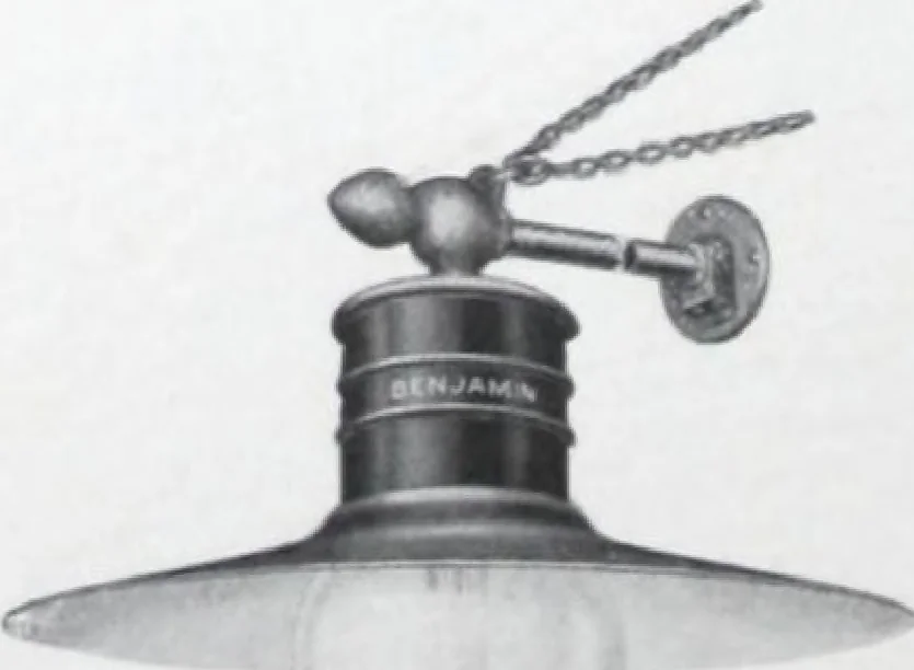 An illustration from Benjamin Electric Mfg. Co., manufacturers, wireless clusters and lighting specialties., 1912, leaf 37