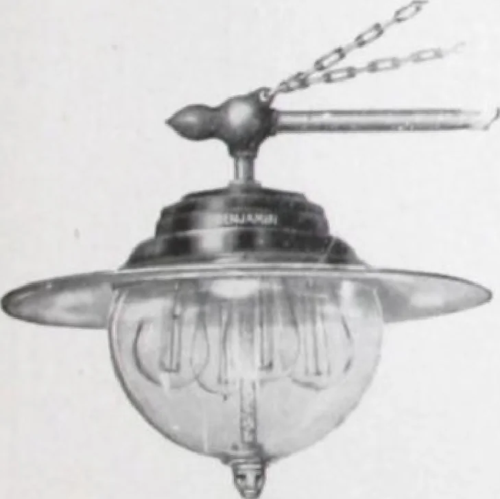 An illustration from Benjamin Electric Mfg. Co., manufacturers, wireless clusters and lighting specialties., 1912, leaf 38