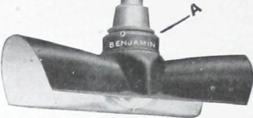 An illustration from Benjamin Electric Mfg. Co., manufacturers, wireless clusters and lighting specialties., 1912, leaf 43