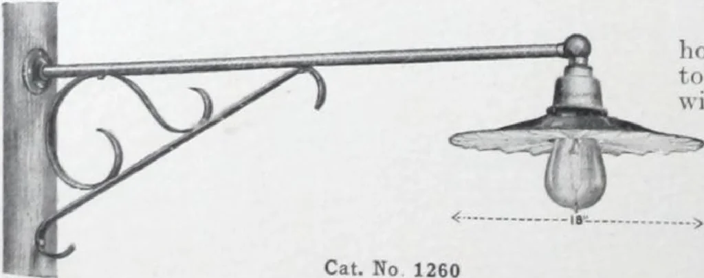 An illustration from Benjamin Electric Mfg. Co., manufacturers, wireless clusters and lighting specialties., 1912, leaf 43