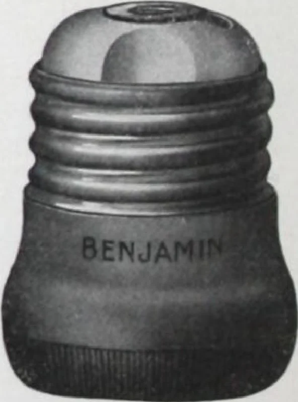An illustration from Benjamin Electric Mfg. Co., manufacturers, wireless clusters and lighting specialties., 1912, leaf 47