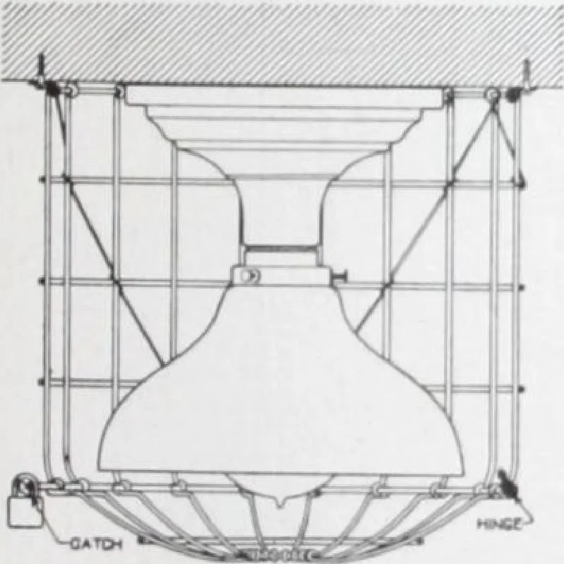 An illustration from Benjamin Electric Mfg. Co., manufacturers, wireless clusters and lighting specialties., 1912, leaf 52