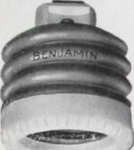 An illustration from Benjamin Electric Mfg. Co., manufacturers, wireless clusters and lighting specialties., 1912, leaf 54