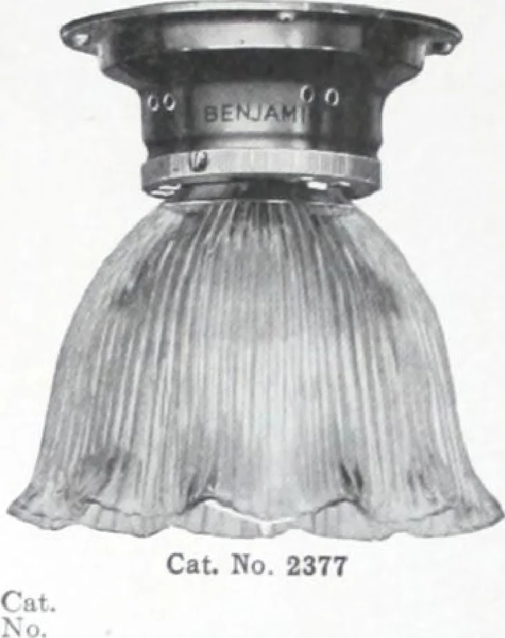 An illustration from Benjamin Electric Mfg. Co., manufacturers, wireless clusters and lighting specialties., 1912, leaf 59