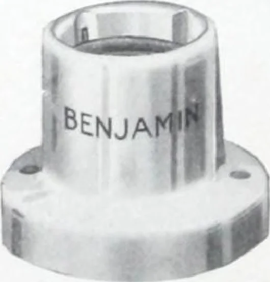 An illustration from Benjamin Electric Mfg. Co., manufacturers, wireless clusters and lighting specialties., 1912, leaf 59