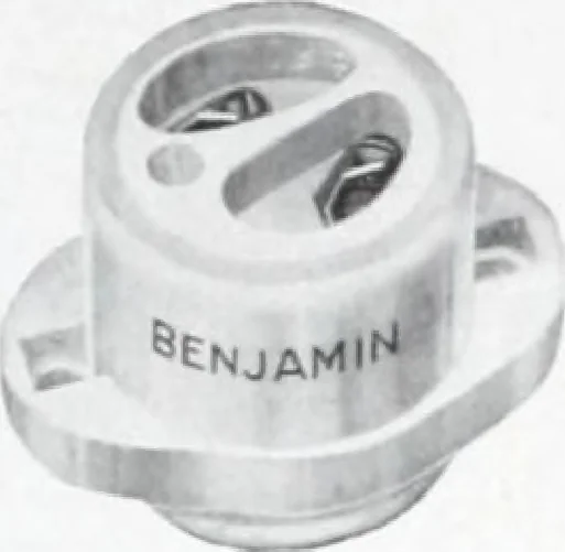An illustration from Benjamin Electric Mfg. Co., manufacturers, wireless clusters and lighting specialties., 1912, leaf 60