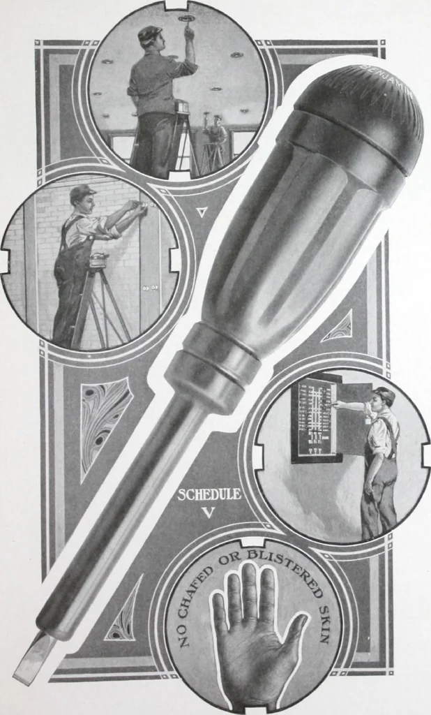 An illustration from Benjamin Electric Mfg. Co., manufacturers, wireless clusters and lighting specialties., 1912, leaf 70