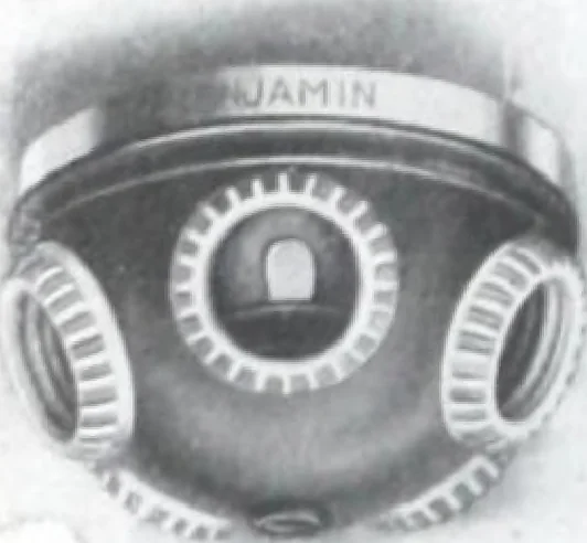 An illustration from Benjamin Electric Mfg. Co., manufacturers, wireless clusters and lighting specialties., 1912, leaf 9